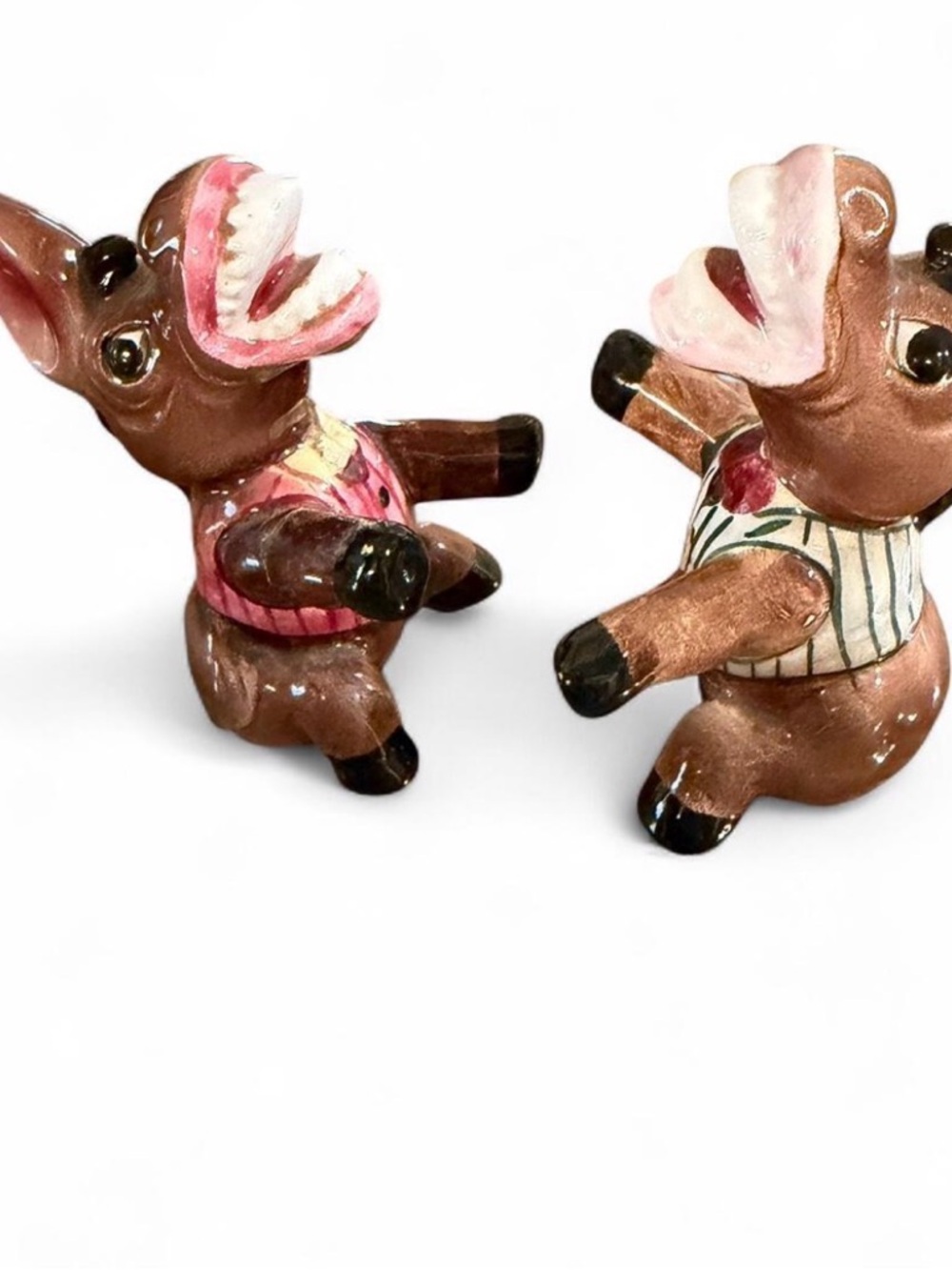 Vintage "Laughing Donkey" Salt & Pepper Shakers | Made in Japan